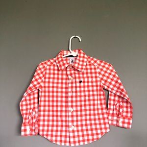 Boy’s carter shirt, size 12M